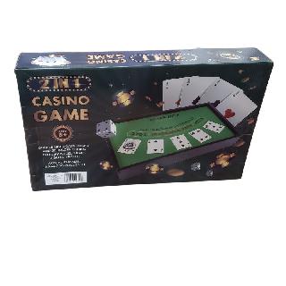 CASINO GAME 2 IN 1 DOUBLE SIDED GAME BOARD AND 50 COLORED CHIPS
SKU:267737
