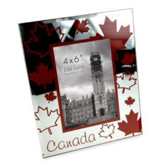CANADA SOUVENIR PHOTO FRAME 4X6IN RED MAPLE LEAFSKU:239554