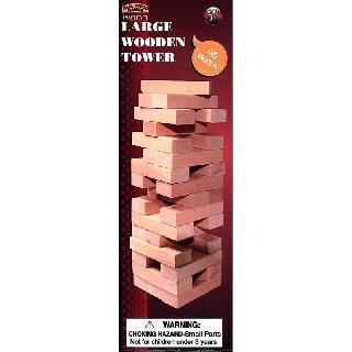 WOOD TOWER LARGE 48 PIECES
