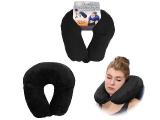 TRAVEL PILLOW MICROBEAD BLACK 
SKU:267992