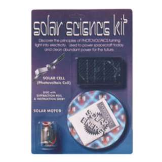 SOLAR SCIENCE KIT Stock Number: 1511-AF1 $15.95