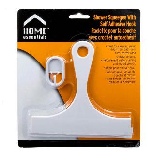 SHOWER SQUEEGEE WITH SELF ADHESIVE HOOK