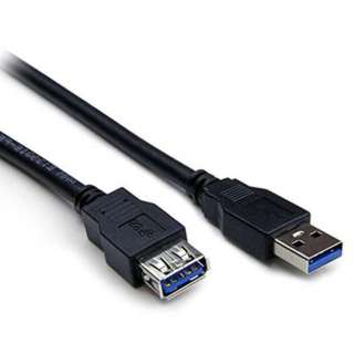 USB CABLE 3.0 A-A MALE/FEMALE 6FT BLACKSKU:236229