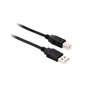 USB CABLE A-B MALE/MALE 10FT BLK