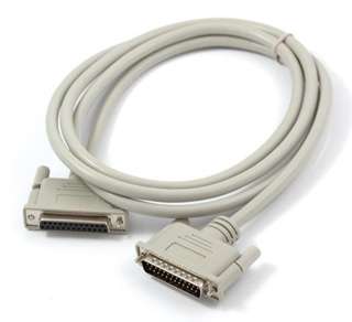 SERIAL CABLE DB25M/F 25FT BEIGE STRAIGHTSKU:193906