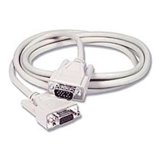 SERIAL CABLE EXT DB9M/F 15FT STRAIGHT