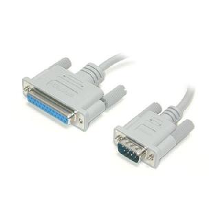 AT MODEM CABLE DB9M/25F 10FT
