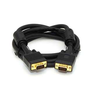 VGA CABLE DBHD15M/M 6FT BLACK GOLD PLATEDSKU:232301