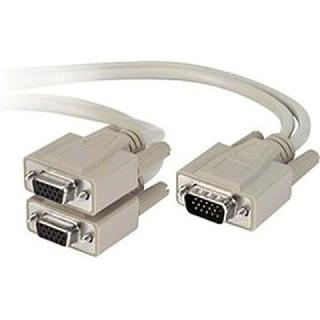 VGA EXT CABLE DBHD15M/HD15FX2 BEIGE 1FT
SKU:265484