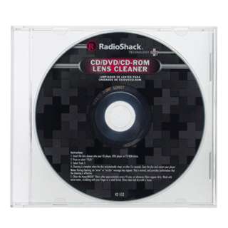 CD/DVD/CD-ROM LENS CLEANER WITH BRUSHSKU:245506