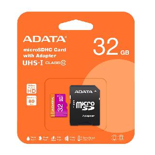 MICRO SD CARD 32GB CLASS 10 WITH ADAPTER