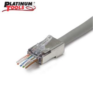 MODULAR PLUG 8P8C EZ-CAT6 SH INTERNAL GROUND RJ45 CAT5E/CAT6
SKU:272250