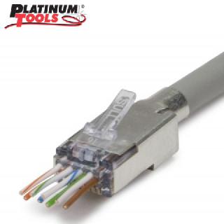 MODULAR PLUG 8P8C EZ-CAT6 SH EXTERNAL GROUND RJ45 CAT5E/CAT6
SKU:272255
