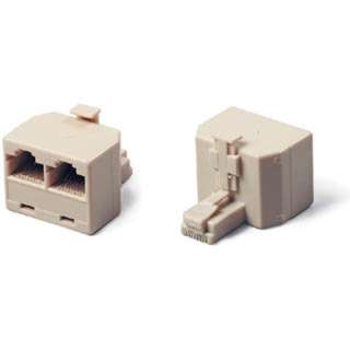 MODULAR T ADAPTER 8P8CJKX2-8P8CP IVORY
SKU:271906