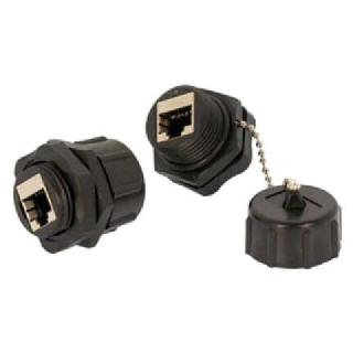 RJ45 COUPLER CAT6 SH WITH DUST CAP WEATHER PROOF PANEL MOUNT
SKU:272045