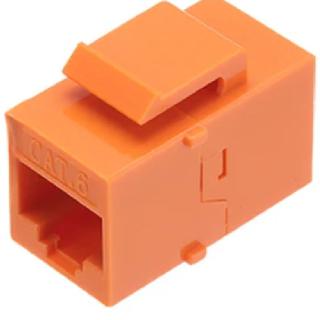 KEYSTONE COUPLER CAT6 ORG JK-JK SKU:273758