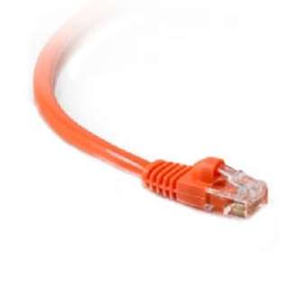 PATCH CORD CAT5E ORN 1FT SNAGLESS BOOTSKU:245665