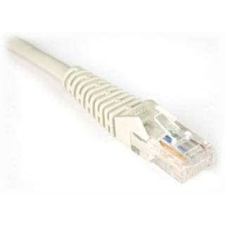 PATCH CORD CAT5E WHT 50FT SNAGLESS BOOT
