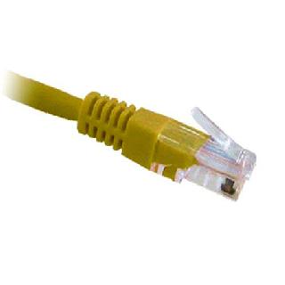 PATCH CORD CAT5E YELLOW 6FT