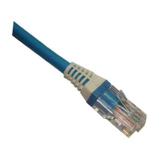 PATCH CORD CAT5E BLUE 10FT BOOT