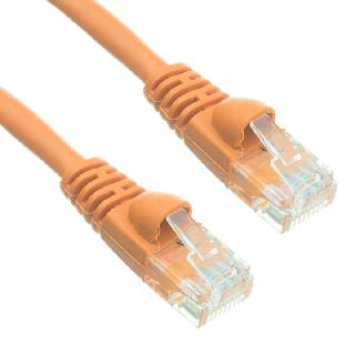 PATCH CORD CAT6 ORG 7FT