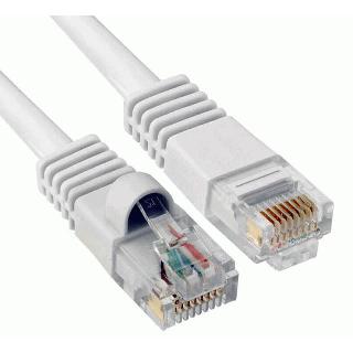 PATCH CORD CAT6 WHITE 3FT SKU:258057