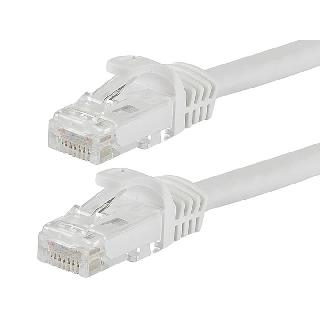PATCH CORD CAT6 WHITE 100FT