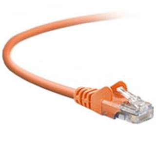 PATCH CORD CROSS CAT5E ORN 10FT