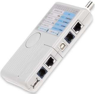 CABLE TESTER FOR RJ11/RJ45/BNC USB CABLESSKU:256002