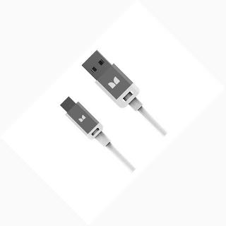 USB CABLE A MALE TO MICRO B MALE 3FT WHITESKU:259687