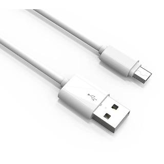 USB CABLE A MALE TO C MALE 6FT WHT SPEEDY DATA CABLESKU:252653