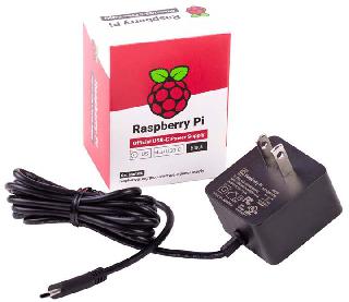 USB-C WALL CHARGER 5.1VDC 3A FOR RASPBERRY PI4SKU:254141