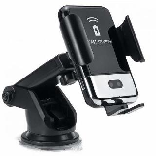 CELL PHONE CAR HOLDER WITH INFRA RED SENSING WIRELESS CHARGERSKU:255486