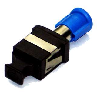 FIBER OPTIC ADAPTERS AND COUPLERS