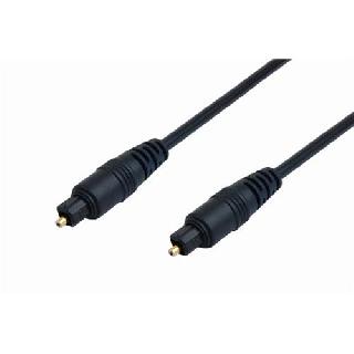 FIBER OPTIC AUDIO CABLE 12FT TOSLINK MALE TO MALESKU:241579