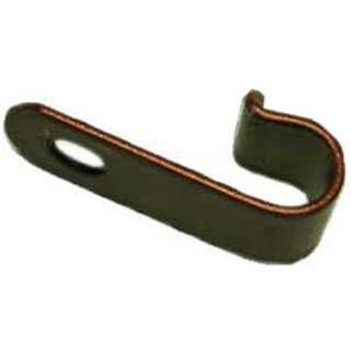 CABLE CLAMP 3.2MM BROWN ALUMINI