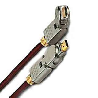 HDMI TO HDMI CABLE 8FT 1.4V RED SWIVEL GOLD CONNECTORSKU:226719