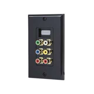 WALL PLATE HDMI WITH 6XRCA JACK GOLD PLATED BLACK
SKU:242660