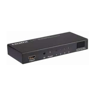 HDMI SWITCH BOX 4WAY W/REMOTE 4 INPUT 1 OUTPUT