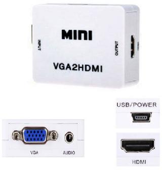VGA TO HDMI CONVERTER BOX