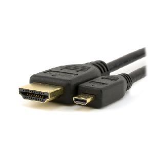 HDMI TO MICRO D TYPE HDMI CABLE 5FT BLACKSKU:252347