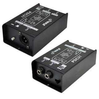 AUDIO CONVERTER UNBALANCED TO.. BALANCED IP-1/4IN MONO OP-XLR 3P