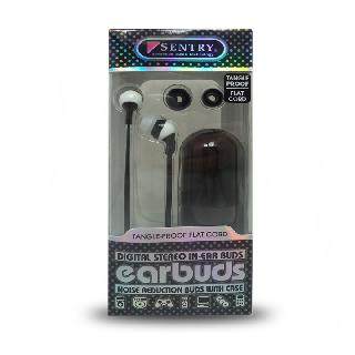 EARPHONE 16R 3.5MM 4FT CORD BLACK WITH CARRY CASESKU:252417