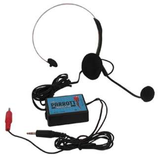 HEADSET WITH MICROPHONE AND PARROTT TRANSLATOR Stock Number: ATP-647 $1.99