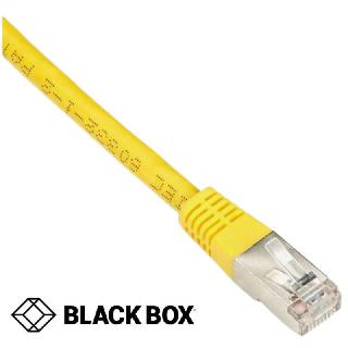 PATCH CORD CAT5E YEL 10FT SHIELD
