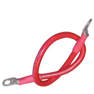 BATTERY CABLE ASSY 6AWG 1FT RED