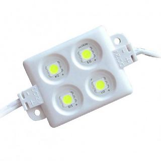 LED LAMP MODULE 12V WHITE 5050 4LED WATERPROOF 2W 20LM/LEDSKU:258442