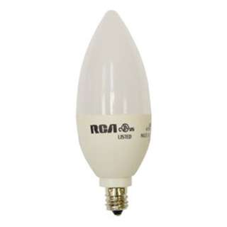 BULB LED B10 E12 WARM WHITE 4.5W DIMMABLE 120V BLUNT TIP 3000KSKU:245991