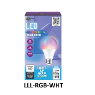 BULB LED COLOR CHANGING W/REMOTE 40W 16 BRIGHT COLORS 4 MODES
SKU:271997
