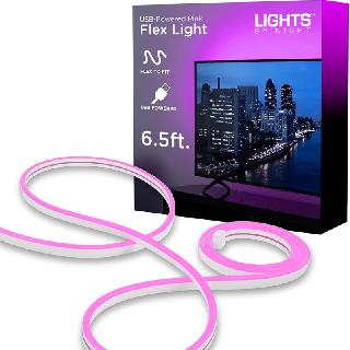 LED FLEXIBLE STRIP PINK USB